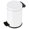Hailo Pedal Bin Solid S 4L White