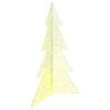 vidaXL Christmas Tree with 240 LEDs Warm White 180 cm Acrylic