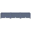 vidaXL Raised Bed 120x40x23 cm Polypropylene