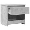 vidaXL Bedside Cabinets 2 pcs Concrete Grey 40x30x39 cm Engineered Wood