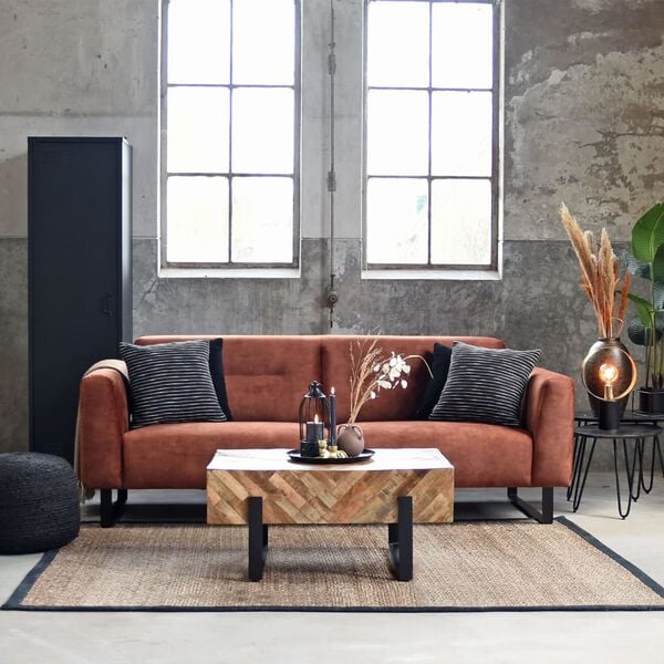 LABEL51 Coffee Table Float 90x60x40 cm Wood/Black