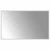 vidaXL LED Bathroom Mirror Transparent 100 x 60 cm Tempered Glass