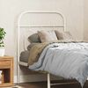 vidaXL Metal Replace Headboard White 75 cm