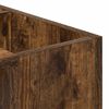 vidaXL Coffee Table Smoked Oak 101.5 x 50 x 37 cm Engineered Wood