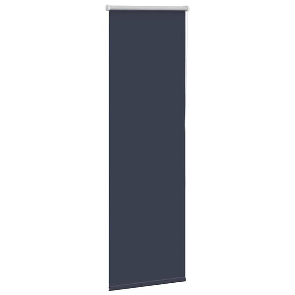 vidaXL Roller Blind Blackout Marine 55x130 cm Fabric Width 50.7 cm Polyester