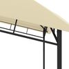 vidaXL Garden Gazebo 4x4x2.9 m Cream 180g/m&sup2;