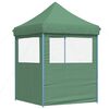 vidaXL Party Tent Folding Green 200 x 200 x 306 cm Oxford Fabric