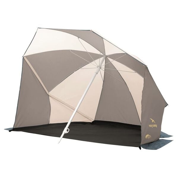 Easy Camp Umbrella Beach Shelter Coast Grey and Sand