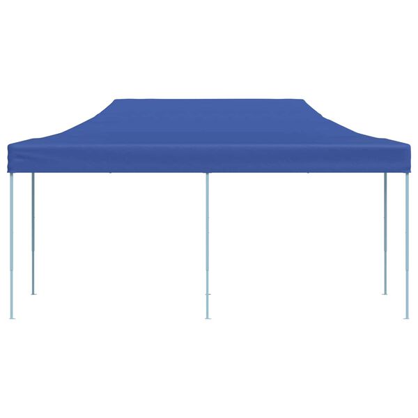 vidaXL Party Tent Folding Blue 291 x 580 x 315 cm Oxford Fabric
