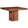 vidaXL Dining Table 120x120x77 cm Solid Wood Acacia