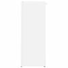vidaXL Umbrella Stand White 25 x 24.5 x 64 cm Engineered Wood