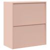 vidaXL Storage Cabinet Pink 80 x 40 x 90 cm Cold-Rolled Steel