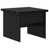 vidaXL Coffee Table Black Oak 55 x 54.5 x 45 cm Engineered wood