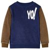 vidaXL Kids' Sweatshirt Dark Navy 92
