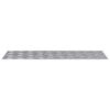 vidaXL Stair Tread Rectangular 4 pcs Silver 90 x 30 cm Aluminium