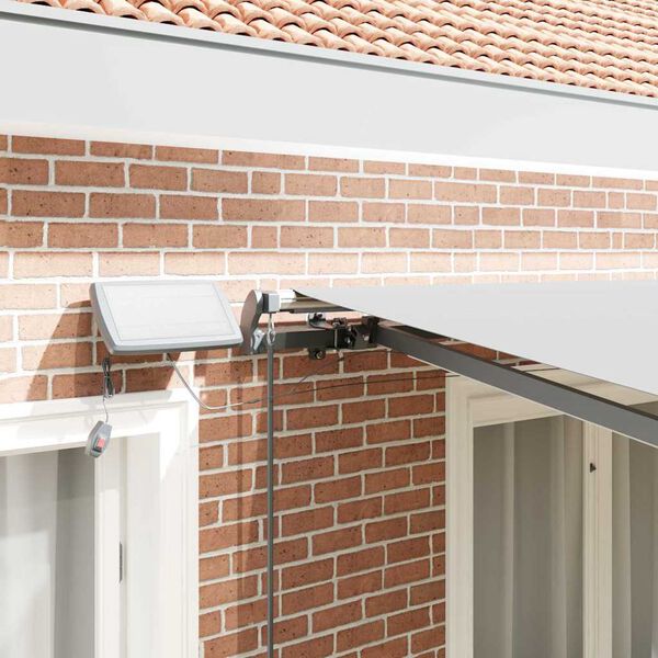 vidaXL Awning Frame with Manual Anthracite 3.5 x 2.5 m Aluminium