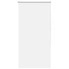 vidaXL Roller Blind Blackout White 80x130 cm Fabric Width 75.7 cm Polyester