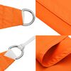 vidaXL Sunshade Sail Oxford Fabric Rectangular 3.5x4.5 m Orange