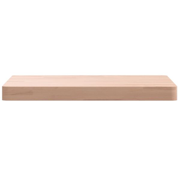 vidaXL Table Top 50x50x4 cm Square Solid Wood Beech