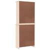 vidaXL Highboard ALTA 77x35x188 cm Solid Wood Pine