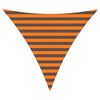 vidaXL Outdoor Sun Shade Sail Orange and Brown 2 x 2 x 2 m