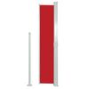 vidaXL Retractable Side Awning 140 x 300 cm Red