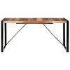 vidaXL Dining Table 160x80x75 cm Solid Wood