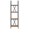 vidaXL Bookshelf Old Wood 40 x 30 x 146 cm Engineered wood