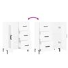 vidaXL Sideboard White 69.5x34x90 cm Engineered Wood