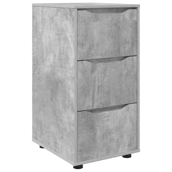 vidaXL Storage Cabinet Concrete Grey 40 x 48 x 81 cm Engineered Wood