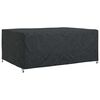 vidaXL Furniture Cover Plain Black 270 x 180 x 90 cm 210D