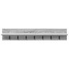 vidaXL Wall-Mounted Coat Rack Grey Sonoma 100 x 10.5 x 18 cm