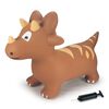 JAMARA Bouncing Animal Dino with Pump Brown