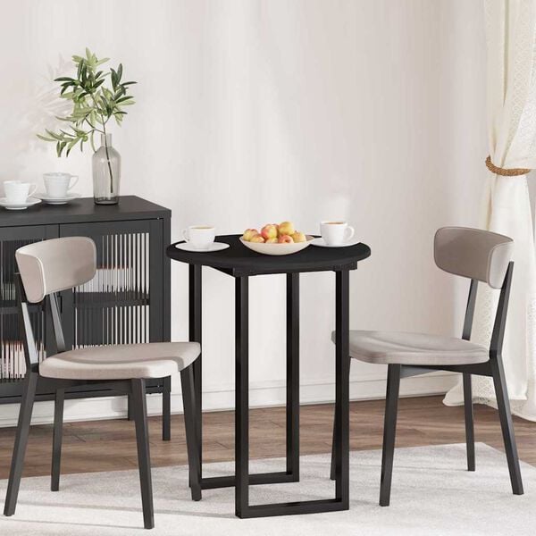 vidaXL Table Top Black 60 x 60 x 1.5 cm Engineered Wood