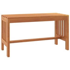vidaXL Garden Bench 80 cm Solid Wood Eucalyptus