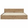 vidaXL Bed Frame Artisan Oak 180 x 200 cm Engineered Wood