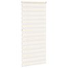 vidaXL Zebra Blind Marble Beige 95x230 cm Fabric Width 90.9 cm Polyester