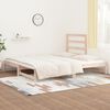 vidaXL Pull-out Day Bed without Mattress 2x(90x200) cm