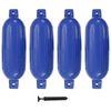 vidaXL Boat Fenders 4 pcs Blue 58.5x16.5 cm PVC