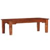 vidaXL Coffee Table 110x50x35 cm Solid Acacia Wood
