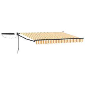 vidaXL Electric Retractable Awning 3.5 x 2 m