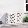 vidaXL Air Conditioner Cover White 100 x 50 x 70 cm Steel