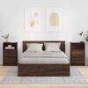 vidaXL Bedside Tables 2 pcs Brown Oak 40 x 30 x 467 cm Engineered Wood