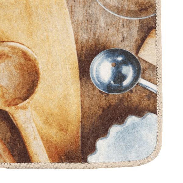 vidaXL Kitchen Rug Multicolour 60x180 cm Washable