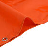vidaXL Tarpaulin 650g / m&sup2; Orange 1.5 x 10 m Canvas with PVC Coating