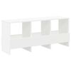 vidaXL Magazine Rack White 102 x 30 x 45 cm