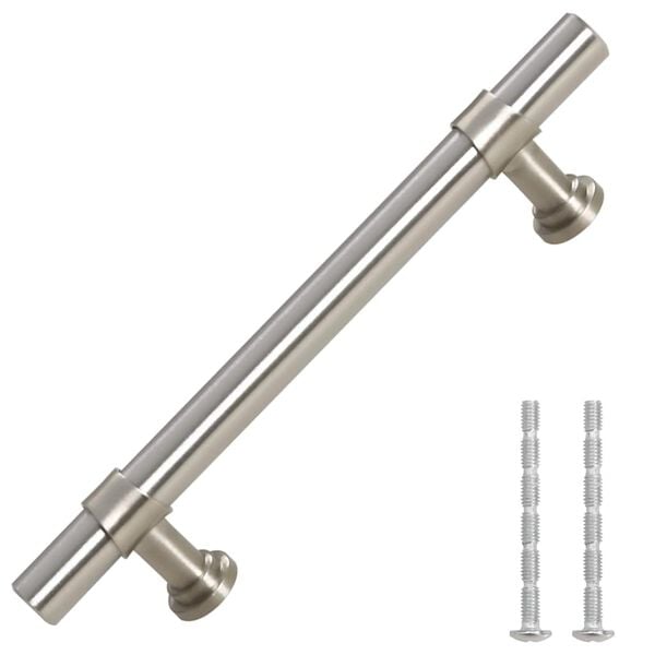 vidaXL Cabinet Handles 10 pcs Silver 96 mm Stainless Steel
