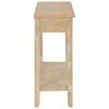 vidaXL Console Table 110x35x80 cm Wood