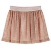 vidaXL Kids' Skirt with Glitters Soft Pink 92