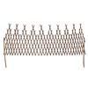 vidaXL Willow Trellis Fence 5 pcs 170x37 cm